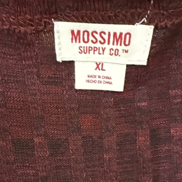 Chic Women's Maroon Cardigan Size XL ( Fits XL-XXL) - Picture 4 of 5